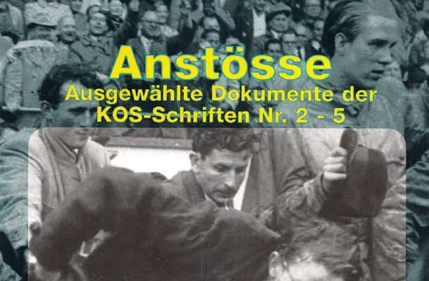 KOS-Schriften 8 – Anstösse